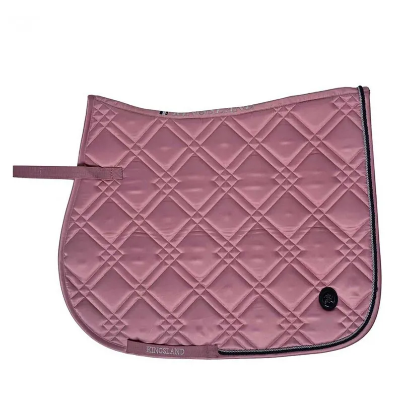 Kingsland KLleah Saddlepad - Pink Twilight Mauve - Full - Dressage
